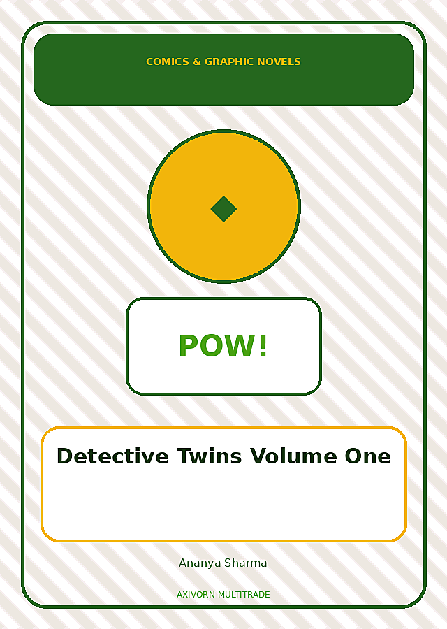Detective Twins Volume One book cover