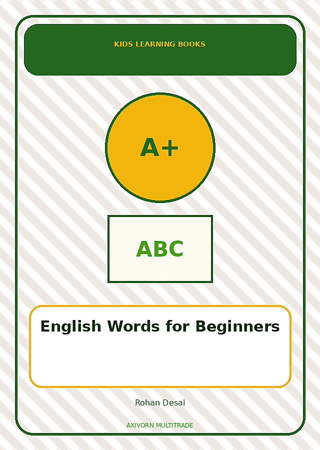 English Words for Beginners book cover
