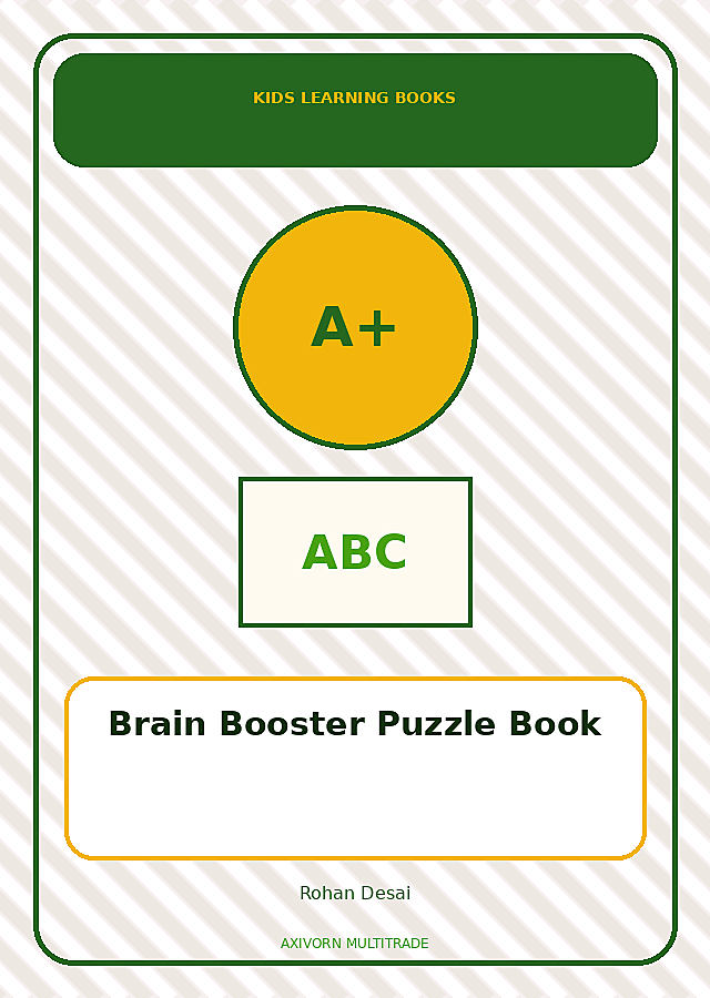 Brain Booster Puzzle Book book cover
