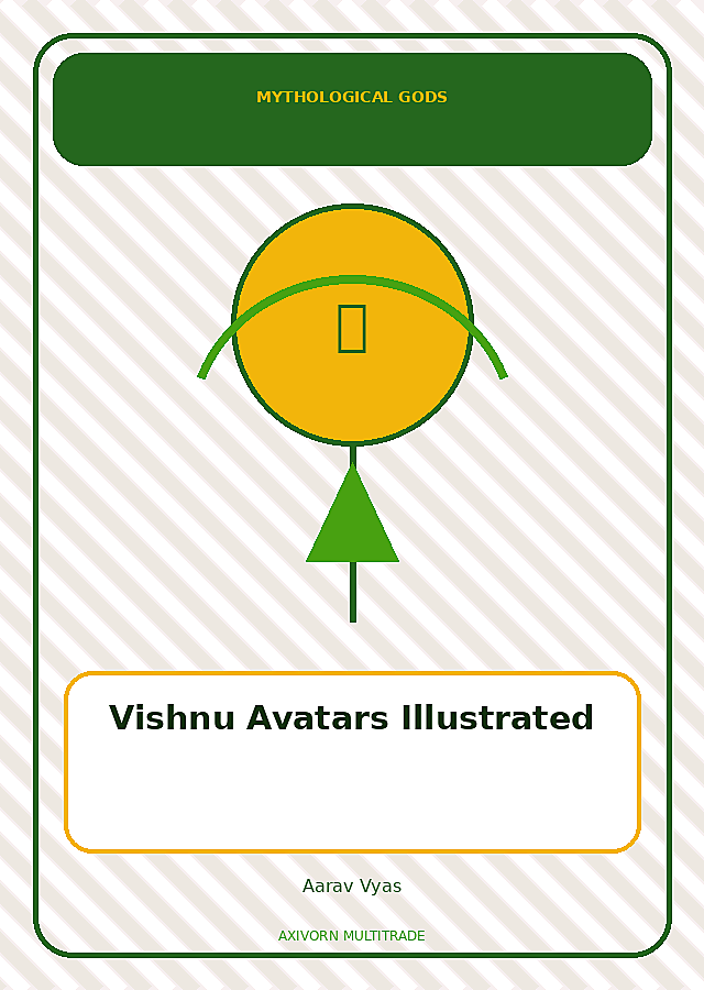 Vishnu Avatars Illustrated book cover