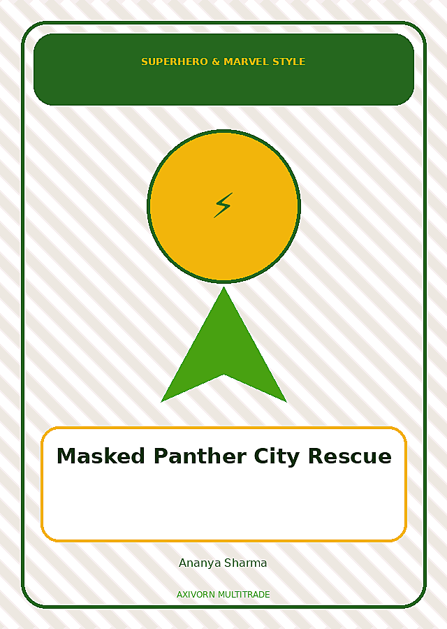 Masked Panther City Rescue book cover