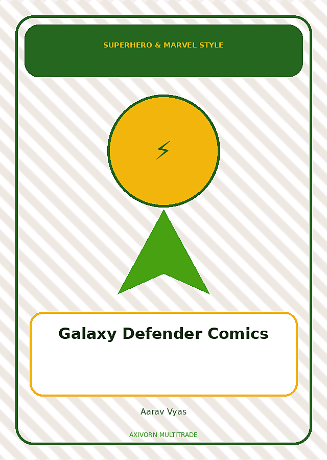 Galaxy Defender Comics book cover